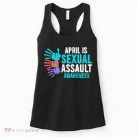 Sexual Assault Awareness Month Sexual Assault Awareness Women's Tank Top thumb 0