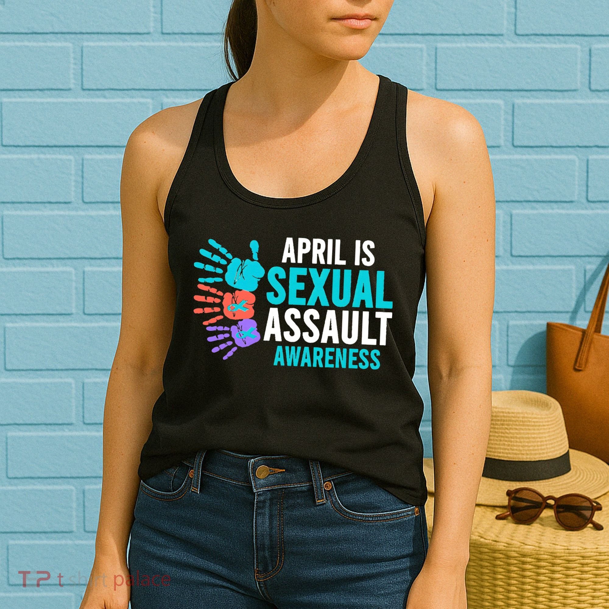 Sexual Assault Awareness Month Sexual Assault Awareness Women's Tank Top