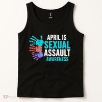 Sexual Assault Awareness Month Sexual Assault Awareness Tank Top thumb 2