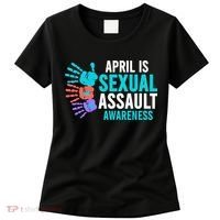 Sexual Assault Awareness Month Sexual Assault Awareness Women's T-Shirt thumb 0