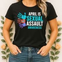 Sexual Assault Awareness Month Sexual Assault Awareness Women's T-Shirt thumb 2
