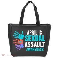 Sexual Assault Awareness Month Sexual Assault Awareness Tote Bag thumb 0