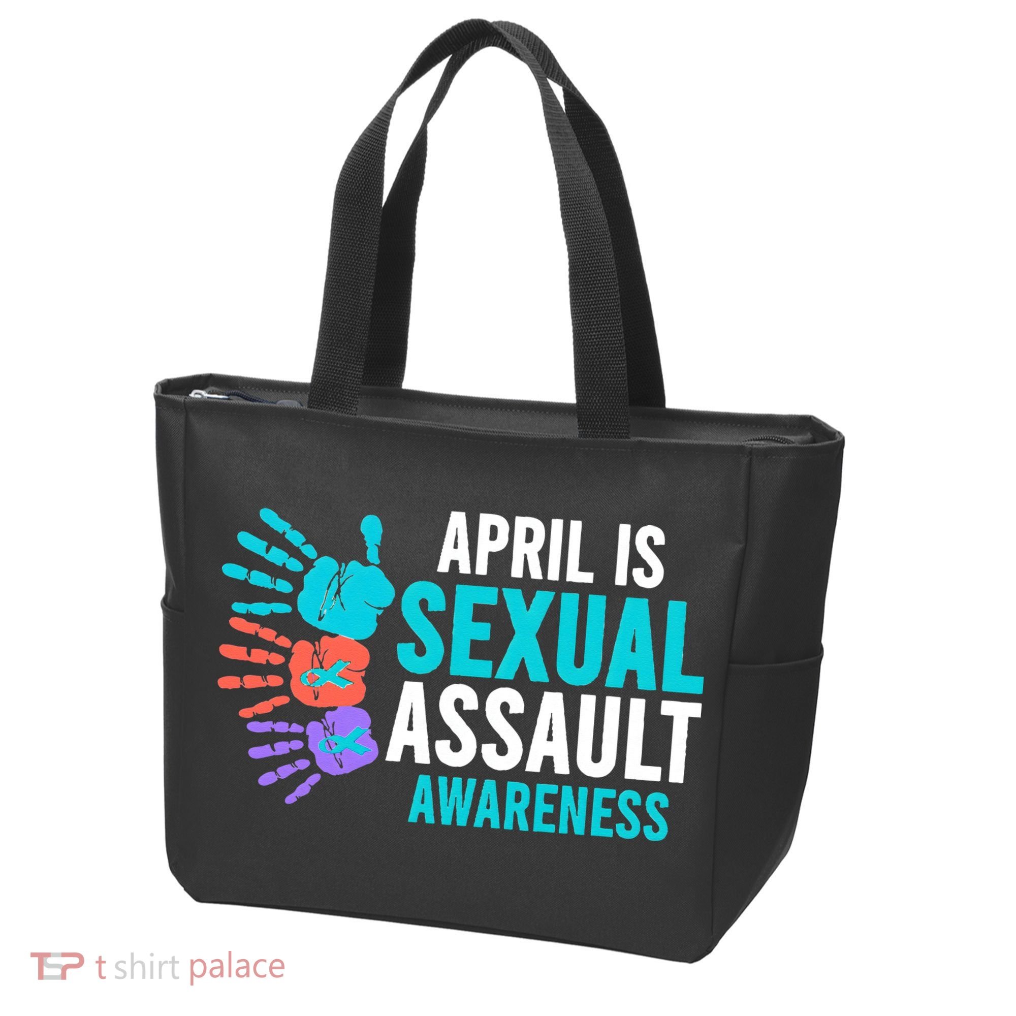 Sexual Assault Awareness Month Sexual Assault Awareness Tote Bag