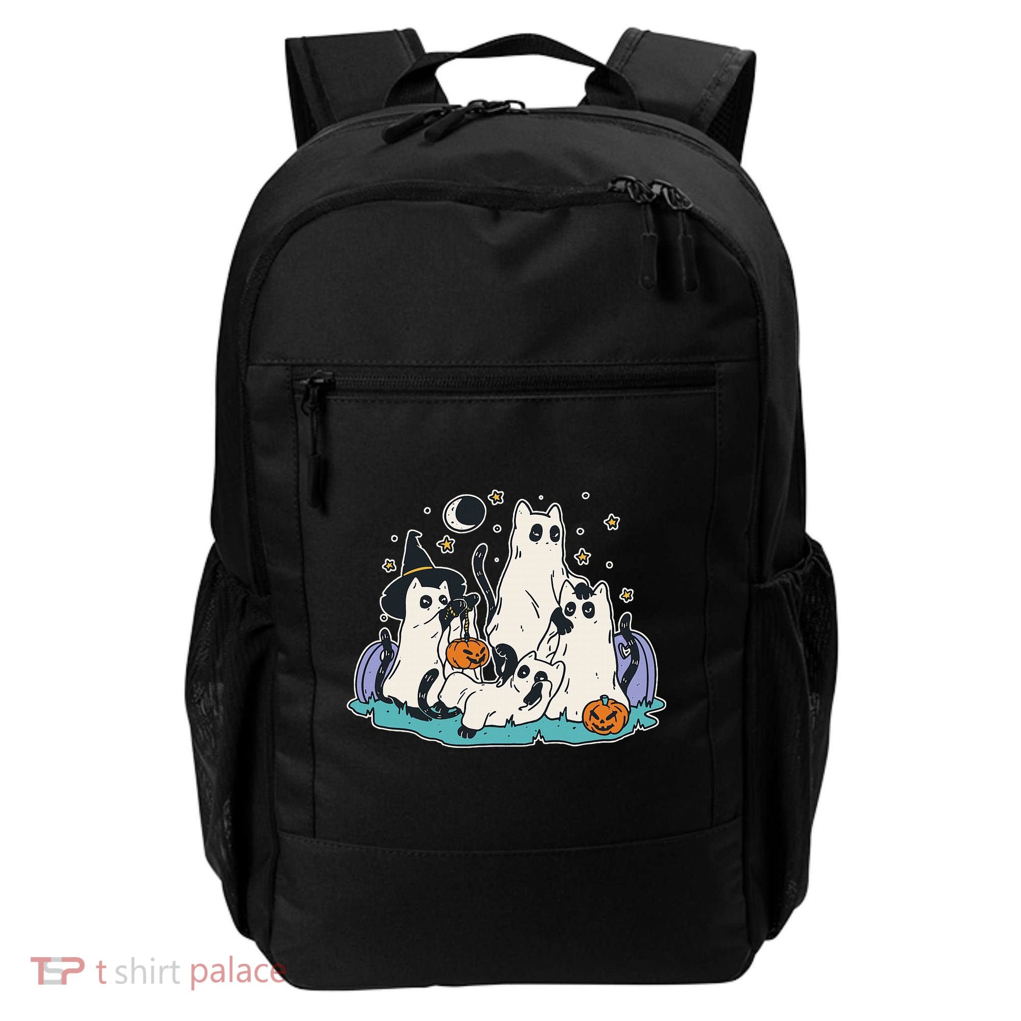 Spooky and Adorable Black Cat Halloween Costumes Backpack