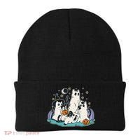 Spooky and Adorable Black Cat Halloween Costumes Beanie thumb 0