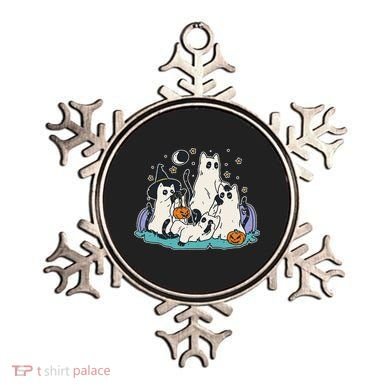 Spooky and Adorable Black Cat Halloween Costumes Ornament