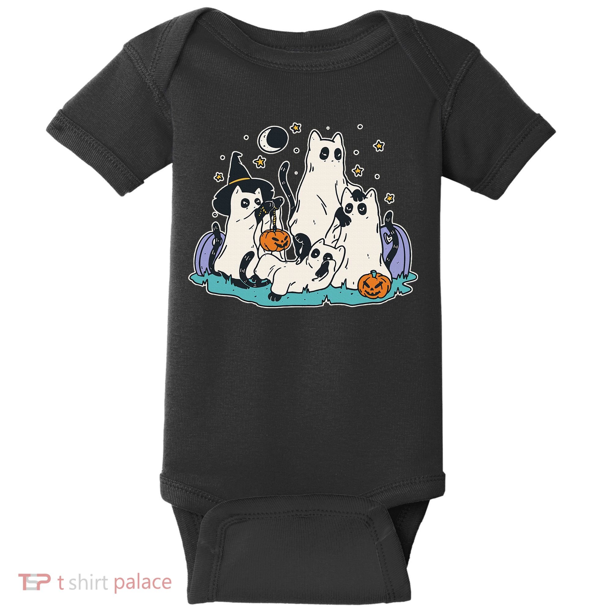 Spooky and Adorable Black Cat Halloween Costumes Baby Bodysuit