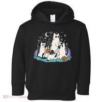 Spooky and Adorable Black Cat Halloween Costumes Toddler Hoodie thumb 0