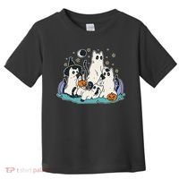 Spooky and Adorable Black Cat Halloween Costumes Toddler T-Shirt thumb 0