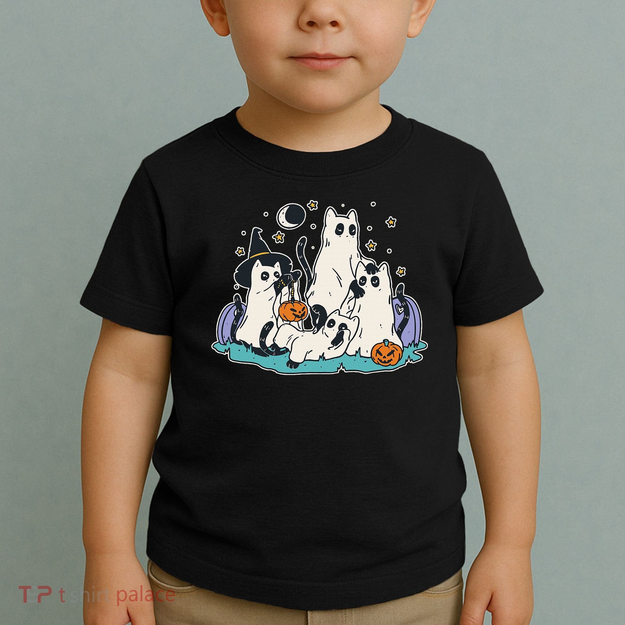 Spooky and Adorable Black Cat Halloween Costumes Toddler T-Shirt