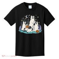 Spooky and Adorable Black Cat Halloween Costumes Kids T-Shirt thumb 0