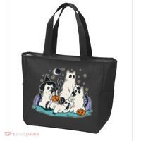 Spooky and Adorable Black Cat Halloween Costumes Tote Bag thumb 3