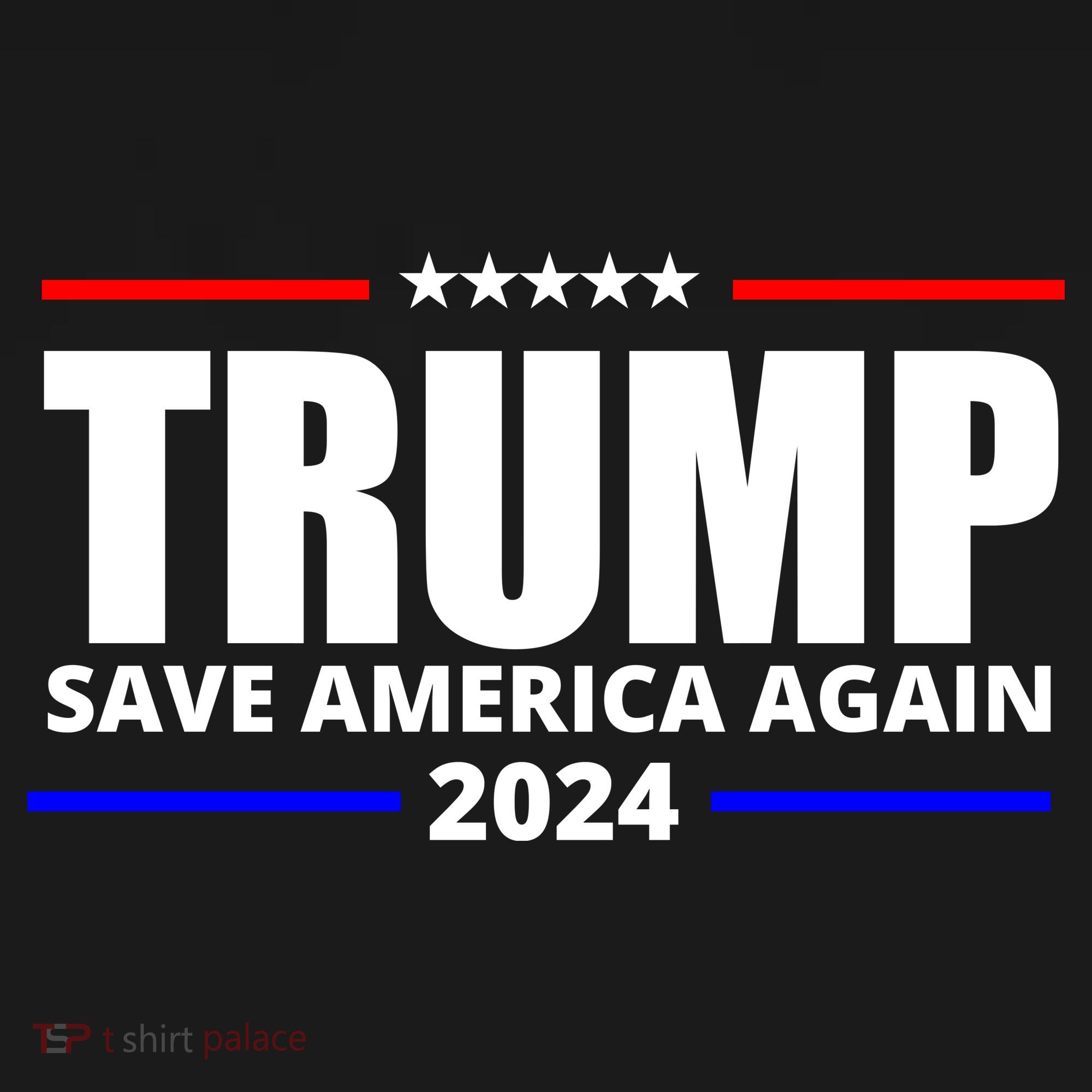 Save America Again Trump 2024 Political Coaster