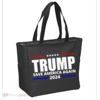 Save America Again Trump 2024 Political Tote Bag thumb 2