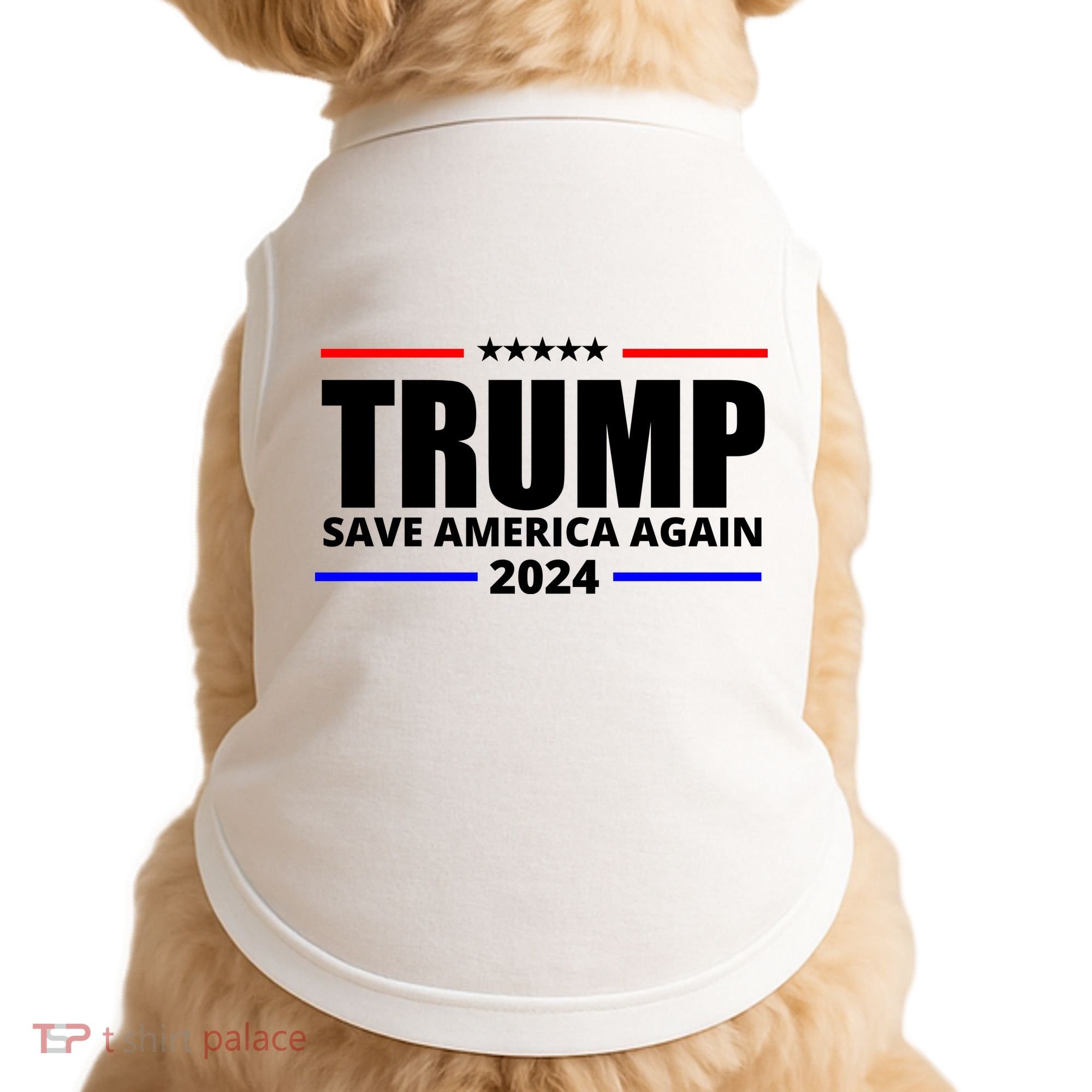 Save America Again Trump 2024 Political Doggie Tank