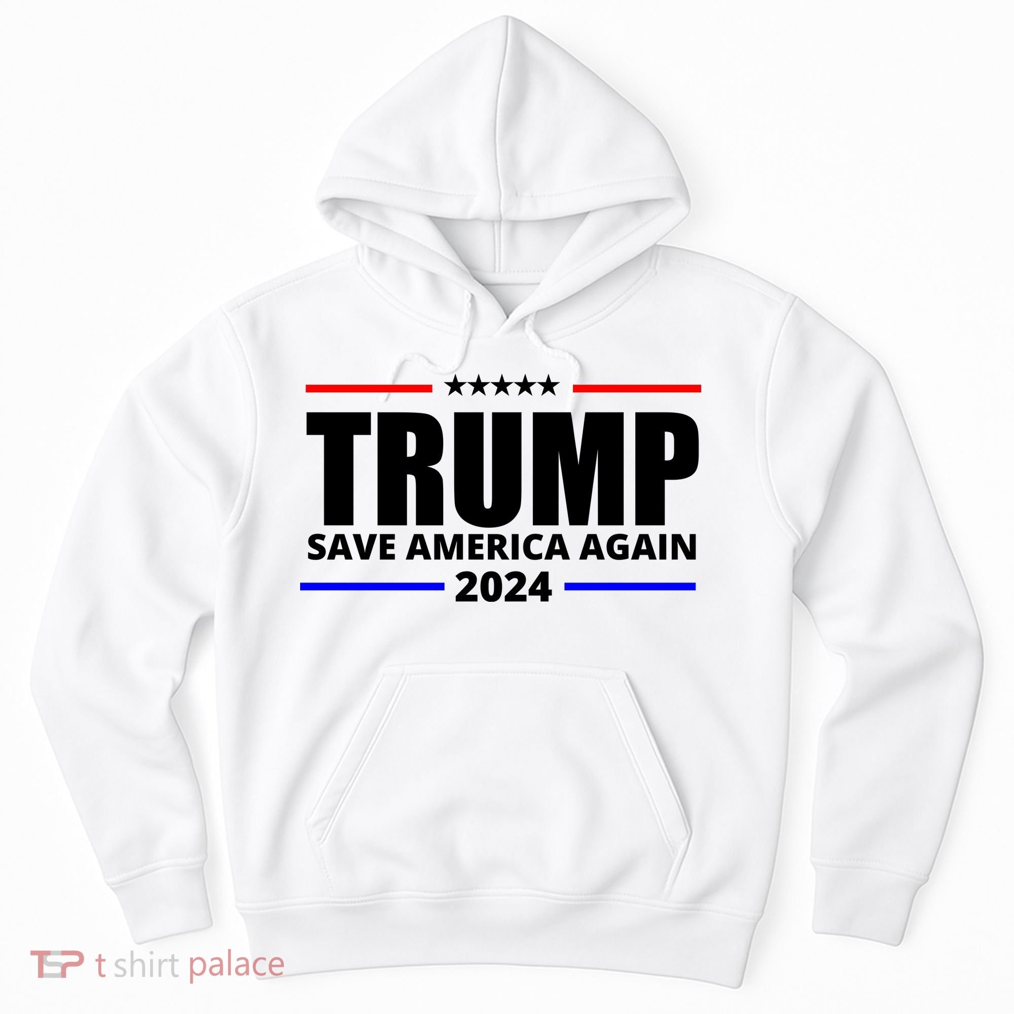 Save America Again Trump 2024 Political Hoodie