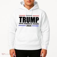 Save America Again Trump 2024 Political Hoodie thumb 2