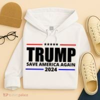 Save America Again Trump 2024 Political Hoodie thumb 4