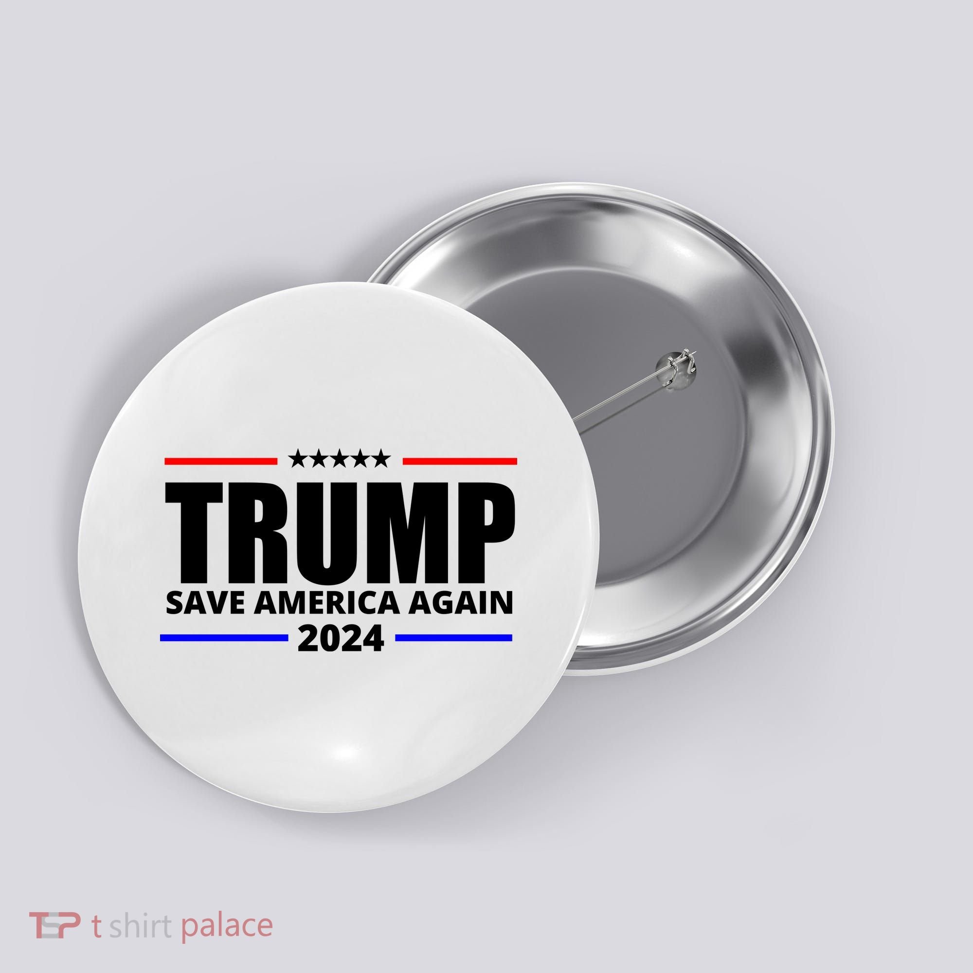 Save America Again Trump 2024 Political Button