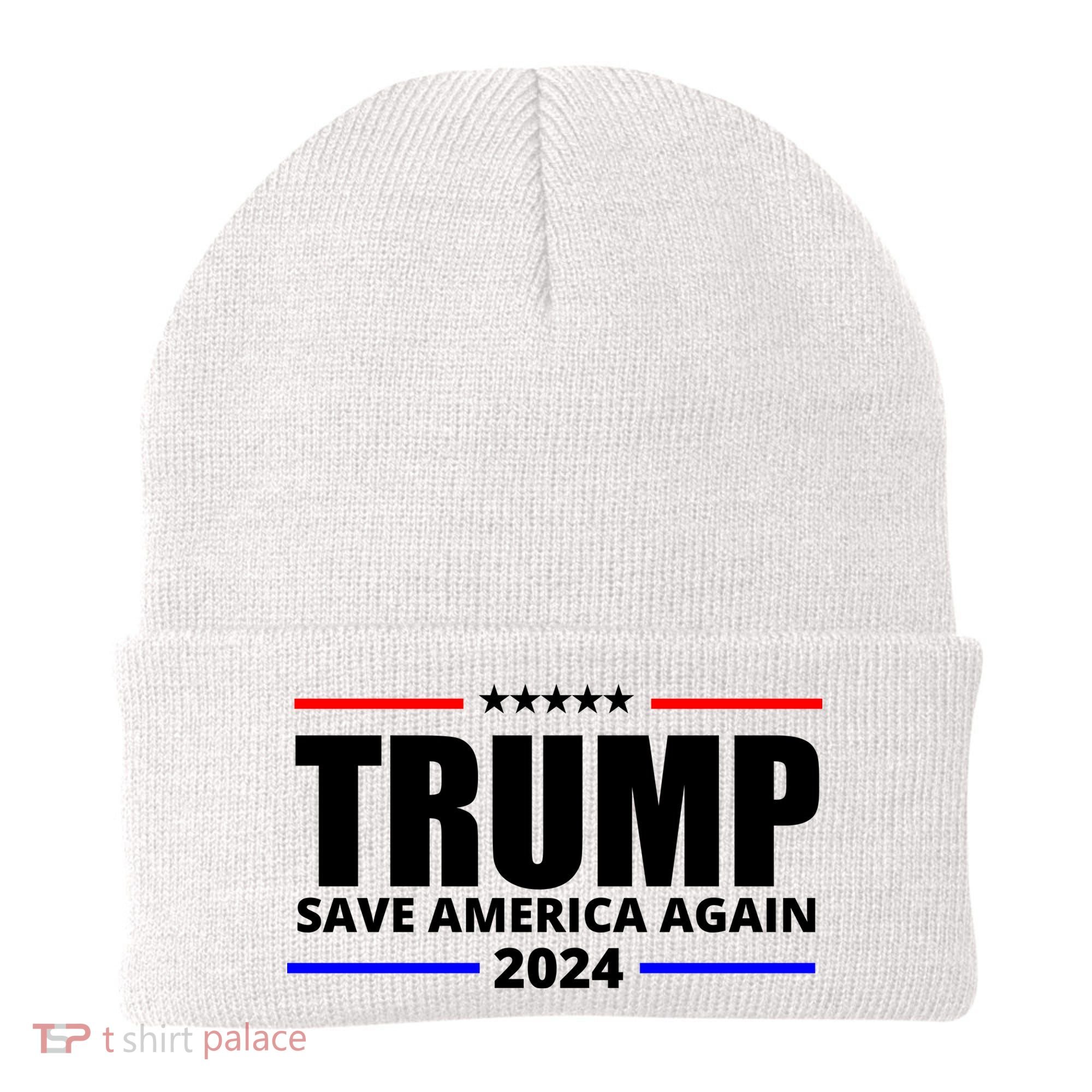 Save America Again Trump 2024 Political Beanie