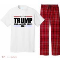 Save America Again Trump 2024 Political Pajama Set thumb 0