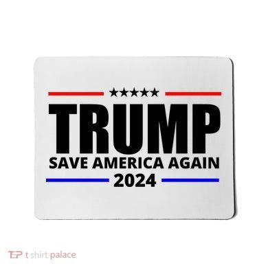 Save America Again Trump 2024 Political Mousepad