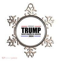 Save America Again Trump 2024 Political Ornament thumb 0