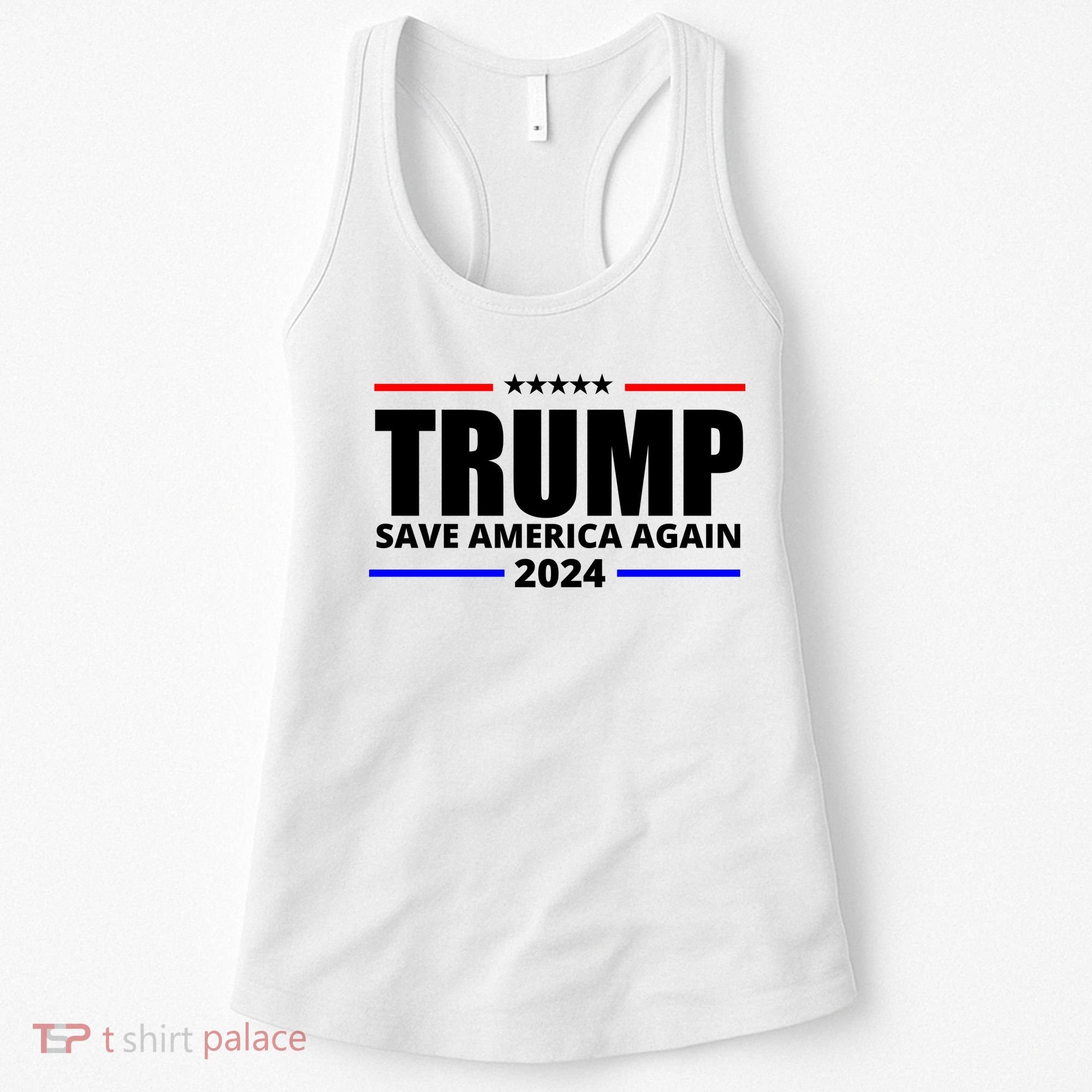 Save America Again Trump 2024 Political Women's Tank Top