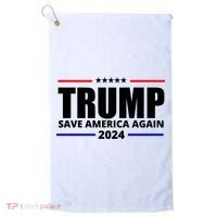 Save America Again Trump 2024 Political Golf Towel thumb 0