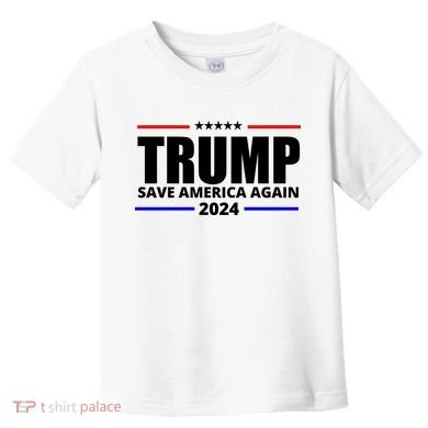 Save America Again Trump 2024 Political Toddler T-Shirt