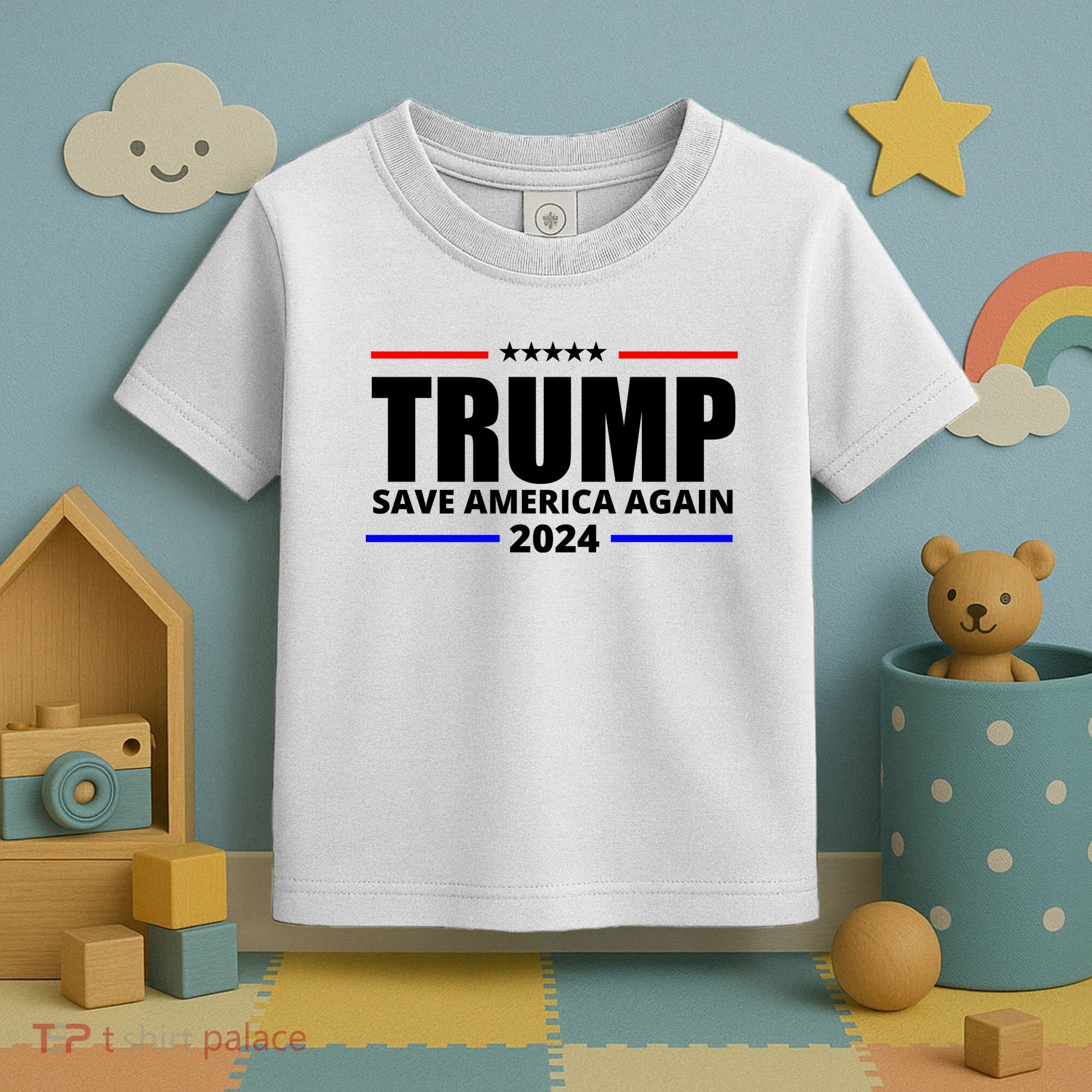 Save America Again Trump 2024 Political Toddler T-Shirt