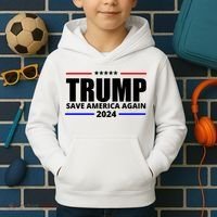 Save America Again Trump 2024 Political Kids Hoodie thumb 2