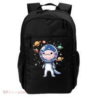 Space Axolotl Astronaut Planet Space Aesthetic Goth  Backpack thumb 0