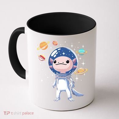 Space Axolotl Astronaut Planet Space Aesthetic Goth  Coffee Mug