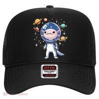 Space Axolotl Astronaut Planet Space Aesthetic Goth  Hat thumb 0