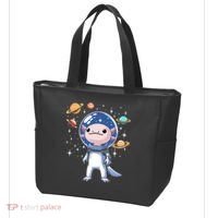 Space Axolotl Astronaut Planet Space Aesthetic Goth  Tote Bag thumb 3
