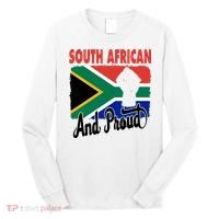 South African And Proud Love South Africa Flag Long Sleeve Shirt thumb 0