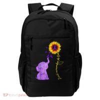 Sunflower Alzheimer Awareness I Will Remember For You TAwa Backpack thumb 0