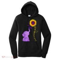 Sunflower Alzheimer Awareness I Will Remember For You TAwa Women's Hoodie thumb 0