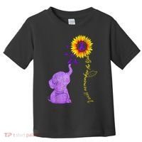 Sunflower Alzheimer Awareness I Will Remember For You TAwa Toddler T-Shirt thumb 0