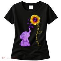 Sunflower Alzheimer Awareness I Will Remember For You TAwa Women's T-Shirt thumb 0