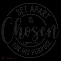 Set Apart And Chosen For His Purpose - Spiritual Message Coffee Mug thumb 5