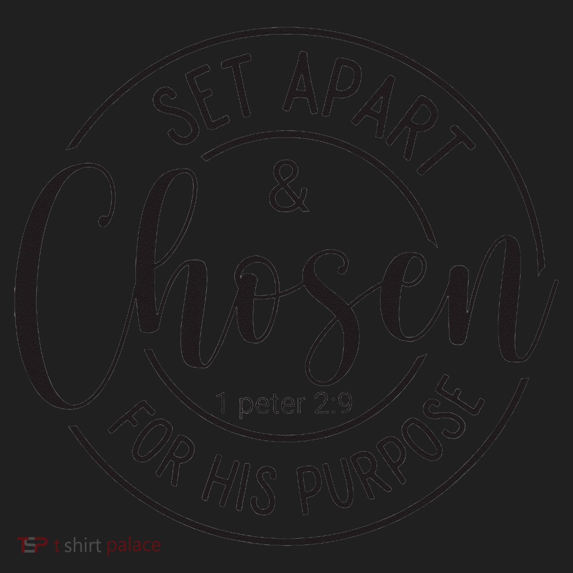 Set Apart And Chosen For His Purpose - Spiritual Message Beanie