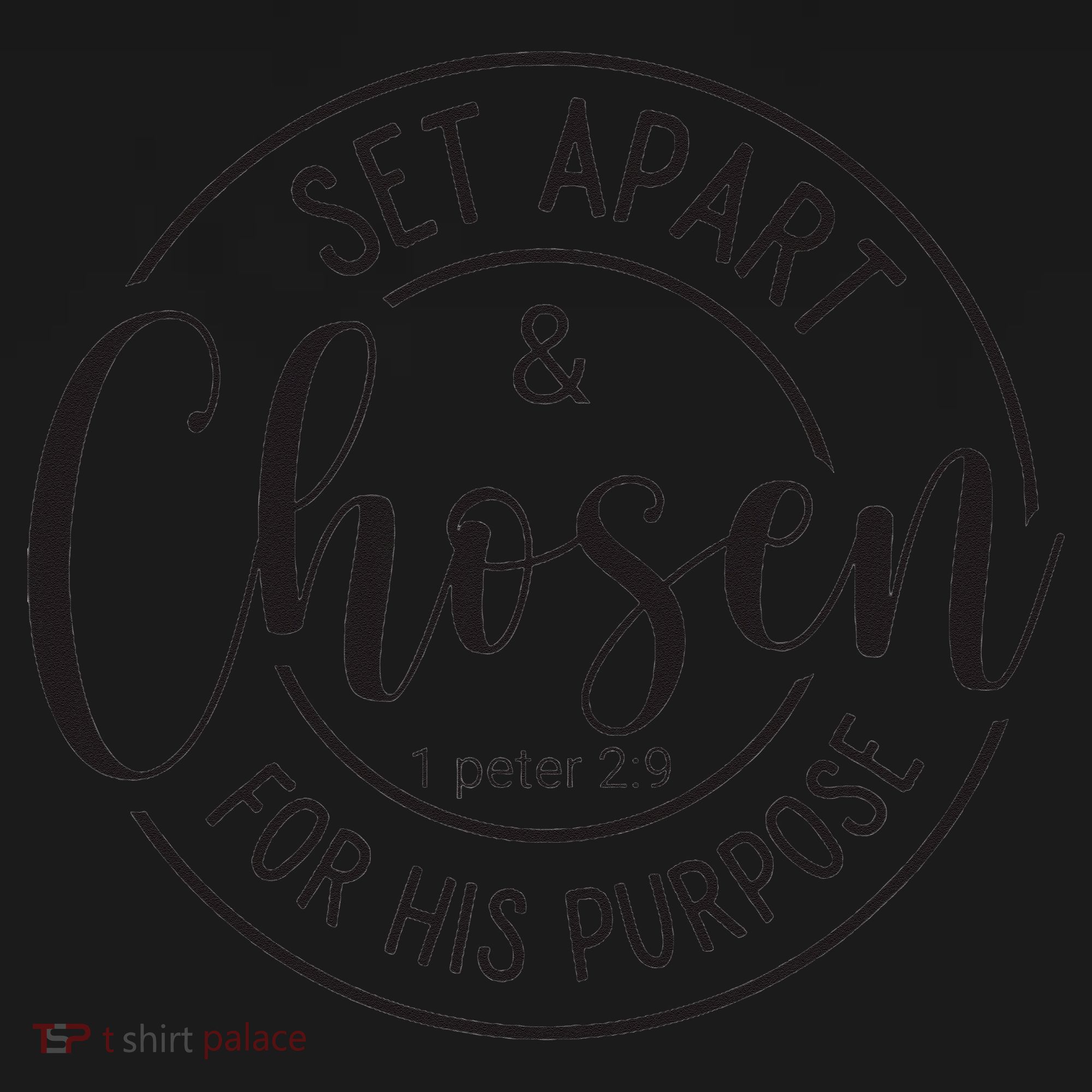 Set Apart And Chosen For His Purpose - Spiritual Message Women's Hoodie