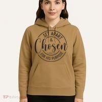 Set Apart And Chosen For His Purpose - Spiritual Message Hoodie thumb 5