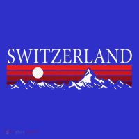 Swiss Alps And Red Sunset Switzerland Mountains Women's Tank Top thumb 5