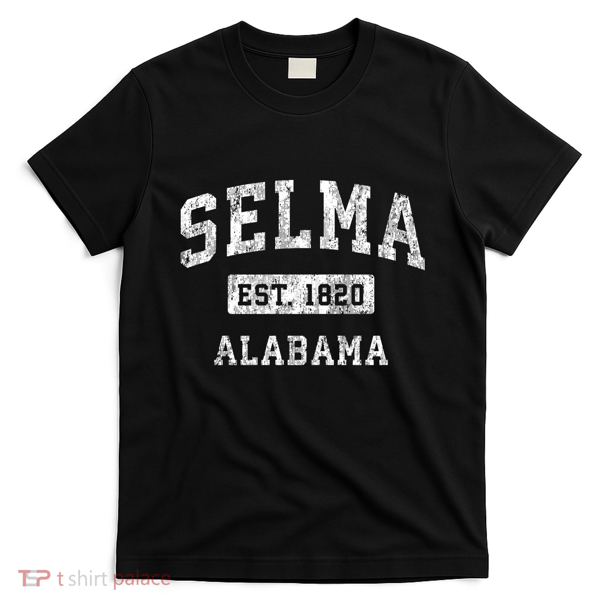Selma Alabama Al Vintage Established Sports T-Shirt