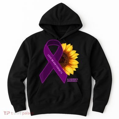 Sunflower Alzheimers Awareness Hoodie