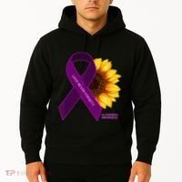 Sunflower Alzheimers Awareness Hoodie thumb 2
