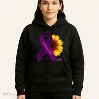 Sunflower Alzheimers Awareness Hoodie thumb 5